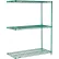 Nexel® étagères, rayonnage en fil métallique Poly-Green®, module d'extension, 24" de largeur x 21" de profondeur x 54" de hauteur