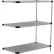 Nexel® étagères, rayonnage en acier inoxydable massif, module d'extension, 36" de largeur x 18" de profondeur x 54" de hauteur