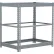 Global Industrial 3 Shelf, Commercial Duty Boltless Shelving, Starter, 36"W x 18"D x 36"H, No Deck
