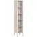 Global Industrial™ 5-Tier 5 Door Clear View Locker, 12W x 15D x 66H, Tan, Asm.