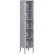 Global Industrial™ 5-Tier 5 Door Clear View Locker, 12Wx12Dx66H, Gray, Asm.
