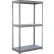 Global Industrial™ 3 Shelf, Standard Duty Boltless Shelving, Starter, 36"W x 12"D x 72"H, Duradeck