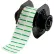 Étiquettes Brady® B-494 en polyester couleur, 0,375" de hauteur x 1" de largeur, vert/blanc, 1 500 par rouleau
