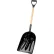 Union Tools® 1681500 Pelle à lame en polyéthylène de 14 pouces avec manche en bois en forme de D