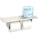 Distributeur de papier hygiénique multi-rouleaux Bobrick® à fixation en saillie avec tablette - B2840
