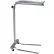 Support à mayonnaise à un pied en acier inoxydable Blickman 1520SS, plateau de 12-5/8" x 19-1/8"