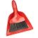 Pelle à poussière Libman Commercial avec balayette - Rouge - 906 - Lot de 6