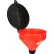 Entonnoir à fût Wirthco Funnel King® 4 pintes (3,7 L) 32425 avec filetage de 2 pouces (5 cm) et couvercle verrouillable - Quantité par paquet : 4