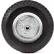 Marathon 00026N 2,80/2,50-4 Centipede Flat Free étroit - 3" centré - roulements 1/2"