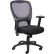 Fauteuil de bureau Interion® Mesh avec dossier haut de 25"H et accoudoirs réglables, tissu, noir