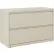 Hirsh Industries® HL1000 Series® 42"W 2 Drawer Lateral File Cabinet, Putty