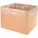 Global Industrial™ : grand emballage  sac intérieur pour bac de rangement, 3 mil, 51" L x 49" l x 73" H - Lot de 50