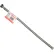 Raccord d'alimentation pour robinet Fluidmaster B1F16 : raccord à compression 3/8 pouces × raccord droit I.P. 1/2 pouces × longueur 16 pouces - tressé en acier inoxydable