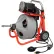 Machine à tambour RIDGID® K-400 avec tarière à ampoule et gants, 115 V, 6,7 A, 1/3 HP, 75 L x câble de 3/8" de largeur