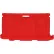 Barrière de sécurité empilable en polyéthylène, 76-1/2" de long, rouge