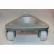 Chariot à coupelles triangulaires en fonte Bond® 3310 - Roues en polyéthylène UHMW - Capacité : 750 lb