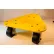 Bond® Steel Triangular Cup Dolly 4200 - Thermoplastic Wheels - 1500 Lb. Capacity