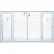 Panneau pour chenil à double porte Behlen Country Ruff Guard Pro, 119" de long x 3" de large x 72" de haut