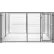 Enclos complet Behlen Country Ruff Guard, 119" de long x 119" de large x 72" de haut