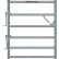 Portail Behlen Country AgStar 4' galvanisé à chaud, tube de 2 pouces