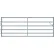 Behlen Country 12' AgStar Hot-Dipped Gate, 2" Tube, Galvanized