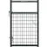 Behlen Country 3' Painted Frontier Square Corner Gate, 1-5/8" Medium Duty Wire-Filled, Gray