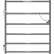 Behlen Country 4' Heritage Square Corner Gate, 1-5/8" Tube, Gray