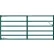 Portail Behlen Country AgStar Max de 2,44 m (8 pi), charnière à collet de 5 cm (2 po), vert
