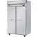 Réfrigérateur de comptoir Beverage Air® HR2HC-1S, 2 compartiments, 49 pieds cubes, en acier inoxydable