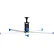 Blue Giant Hawk V HVLS Fan - 14 FT. Dia. - 1 HP - 230 V - 3PH, cw/ I-Beam Mount