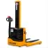 Blue Giant® Powered Light Duty Straddle Stacker, 62" Lift, 2,200 Lb. Capacity