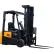 Big Joe LVE35 Sprint Electric Forklift Truck, 3500 lb. Capacity, 120/240V Charger, 189"H Lift