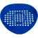 Big D Flat Urinal Screen - Apple/Blue - 648, 12 Per Carton - Pkg Qty 6