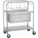 Blickman Bassinet, 31"L X 17 3/4"W X 38 1/2"H, w/ Drawer, Stainless Steel