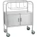 Blickman Bassinet, 31"L X 17 3/4"W X 38 1/2"H, w/ Closed Cabinet, Stainless Steel