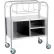 Blickman Bassinet, 31"L X 17 3/4"W X 38 1/2"H, w/ Open Cabinet, Stainless Steel