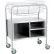 Blickman Bassinet Kit w/ Open Cabinet, Includes Bassinet, Basket w/ Cardholder, and Mattress Pad