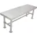 Blickman Knock Down Gowning Bench w/ 4 Legs & w/o Backrest, 48"W x 16"D x 18"H, Stainless Steel