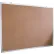 Panneau d'affichage en liège naturel Balt® - Bordure en aluminium - 152 cm (L) x 122 cm (H)