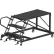 Plateforme de travail mobile en acier ultra-résistante à 3 marches - Plateforme de 24" x 48" - SNR3-24-48PD