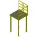 Palier d'escalier Bluff, MEZ-LDG48X48, 4' x 4'