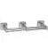 Distributeur double de mouchoirs Bobrick® à fixation en saillie - Satiné - B6867
