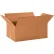 Global Industrial™ Cardboard Corrugated Boxes, 20"L x 12"W x 7"H, Kraft - Pkg Qty 25