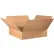 Boîtes en carton ondulé à fond plat Global Industrial™, 32" de long x 32" de large x 8" de haut, papier kraft - Lot de 10