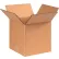 Global Industrial™ Cube Cardboard Corrugated Boxes, 8"L x 8"W x 8"H, Kraft - Pkg Qty 25