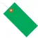 Global Industrial Tyvek® Shipping Tag, Pre-Wired, 3-1/4"L x 1-5/8"W, Green, 100/Pack
