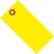 Global Industrial Tyvek® Shipping Tag, 4-3/4"L x 2-3/8"W, Yellow, 100/Pack
