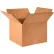 Boîtes en carton ondulé à double paroi « Global Industrial™ » pour usage intensif, 16" de longueur x 16" de largeur x 14" de hauteur, papier kraft - Lot de 15