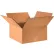 Boîtes en carton ondulé à double paroi « Global Industrial™ » pour usage intensif, 16" de longueur x 16" de largeur x 6" de hauteur, papier kraft - Lot de 15