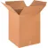 Boîtes en carton ondulé double cannelure haute résistance Global Industrial™, 45,7 cm L x 45,7 cm l x 61 cm H, kraft - Quantité par paquet : 10